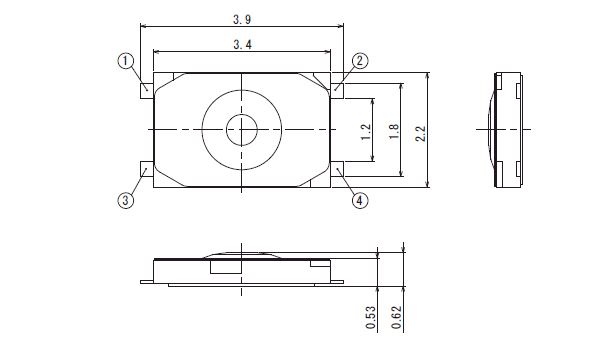 轻触开关（TM）双作用式sktc系列