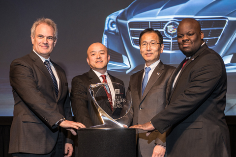 阿尔卑斯获得2013年GM供应商奖(2014年3月12日) 照片